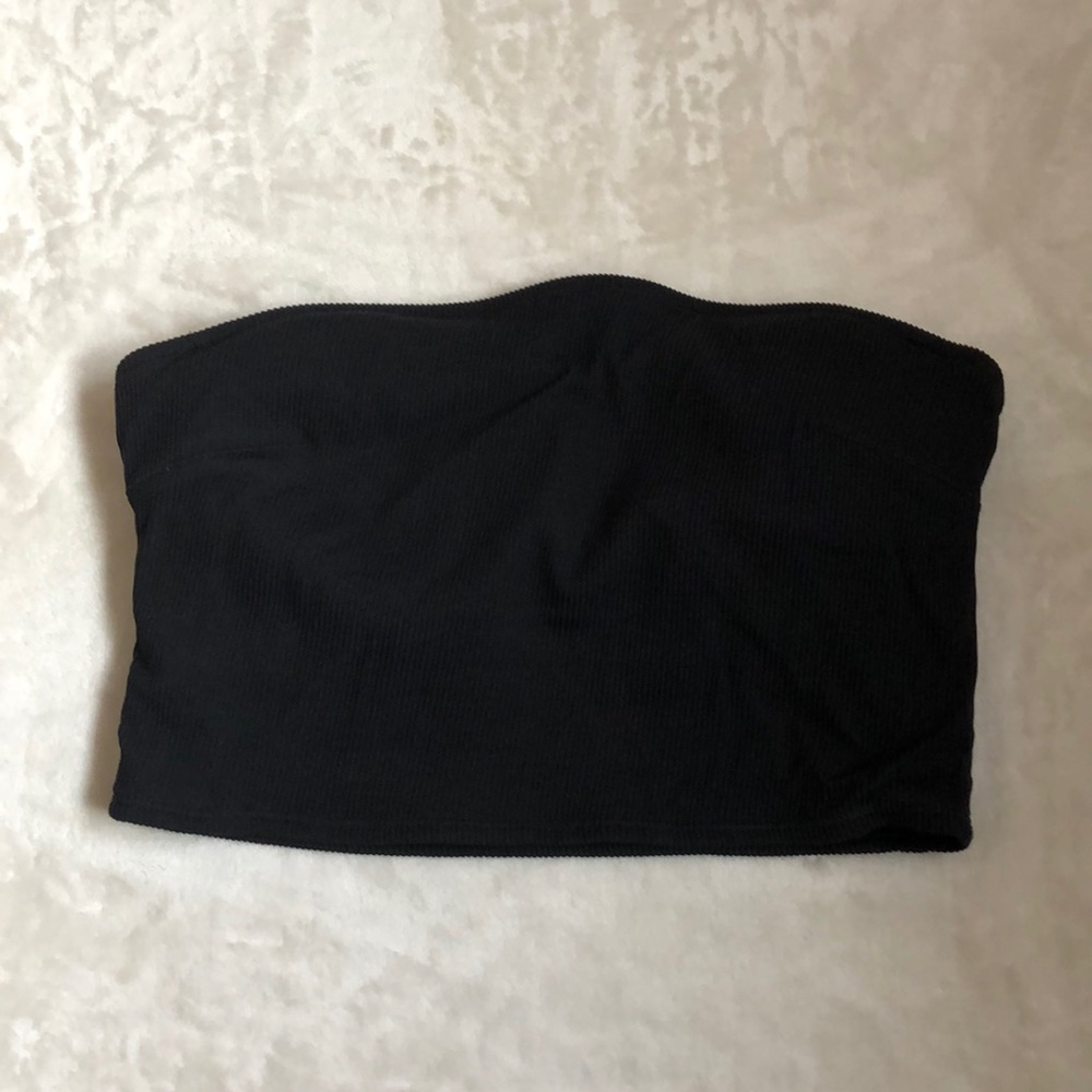 Aerie tube bikini top with built in bra